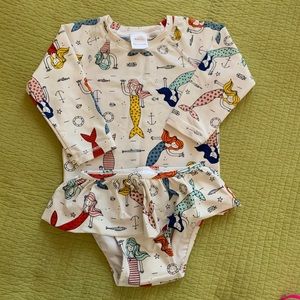 Hanna Anderson Toddler girl rash guard 3T